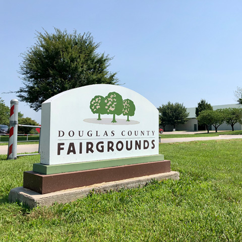 Fairgrounds sign