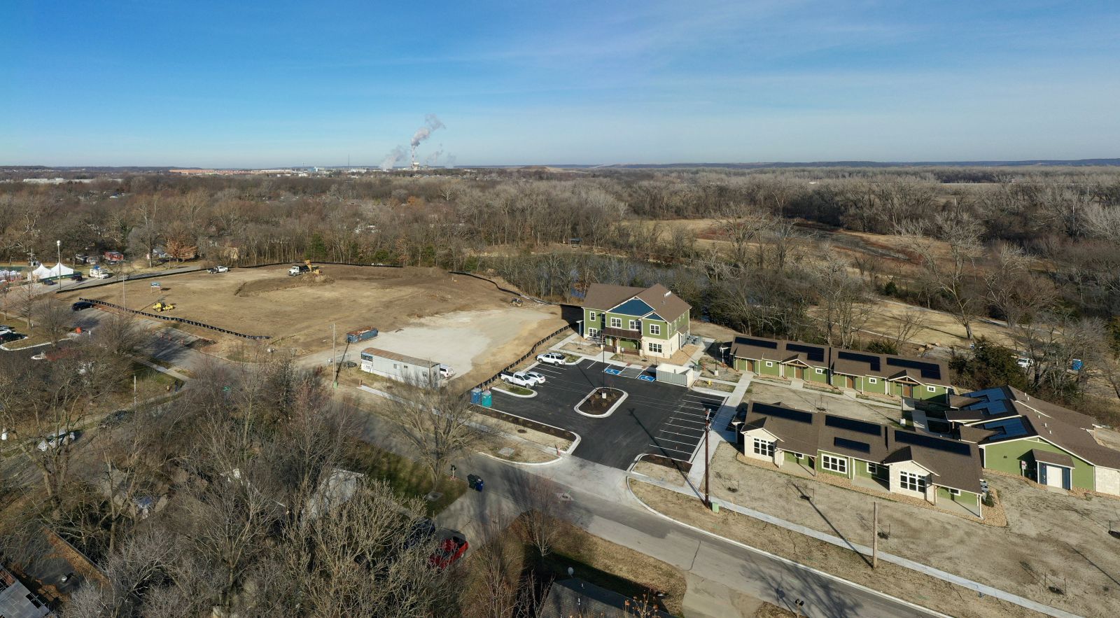 The Treatment and Recovery Campus of Douglas County is pictured in December 2020. Construction on the crisis recovery center began Dec. 7, 2020.