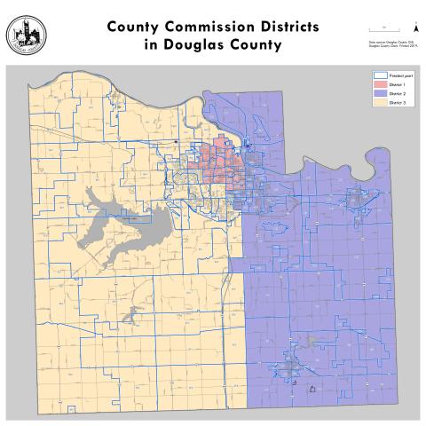 County Commission Districts Map