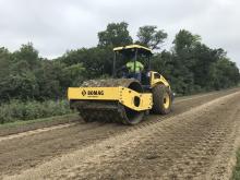 Stabilizing Road for Rock Coverage