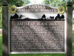 Kansas Historical Marker - Battle of Black Jack